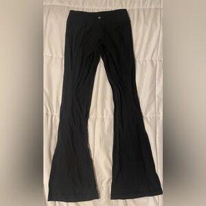 Lululemon Flare Leggings - size 8 - reversible